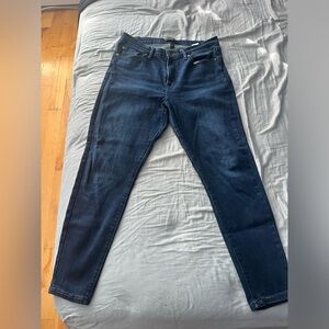 Banana Republic // High Waist Skinny Fit Dark Blue Petite Jeans Size 31 / 12